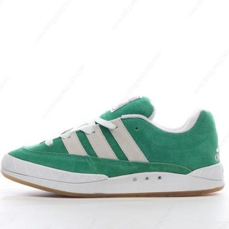 Adidas Adimatic Sko Herre Og Dame ‘Grøn Hvid’ Tilbud GZ6202