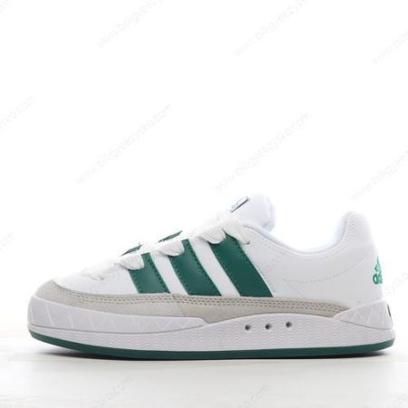Adidas Adimatic Sko Herre Og Dame ‘Hvid Grøn’ Tilbud DB2912