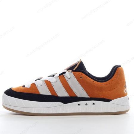 Adidas Adimatic Sko Herre Og Dame ‘Orange Hvid Sort’ Tilbud GZ6207