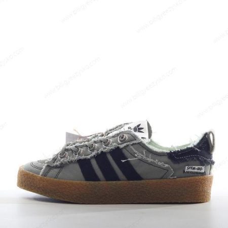 Adidas Campus 80s Song Sko Herre Og Dame ‘Mørkegrå Sort’ Tilbud ID4818