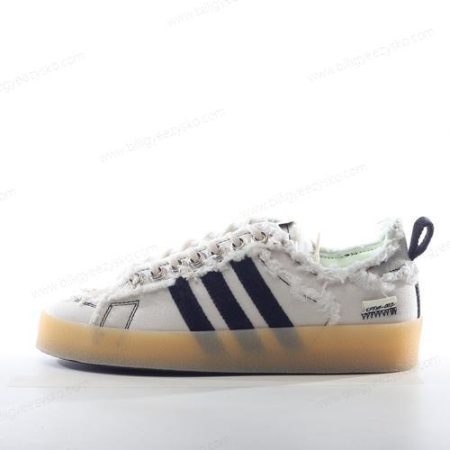 Adidas Campus 80s Song Sko Herre Og Dame ‘Off White Sort’ Tilbud ID4818