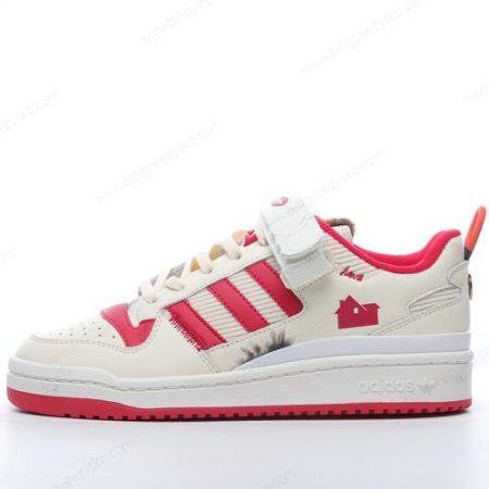 Adidas Forum 84 HOME ALONE Sko Herre Og Dame ‘Hvid Rød’ Tilbud GZ4378