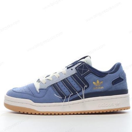 Adidas Forum 84 Low Sko Herre Og Dame ‘Blå Hvid’ Tilbud GW0298