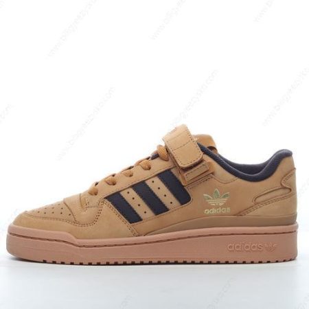 Adidas Forum 84 Low Sko Herre Og Dame ‘Brun’ Tilbud GW6230