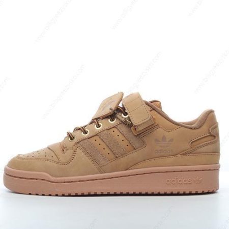 Adidas Forum 84 Low Sko Herre Og Dame ‘Brun’ Tilbud GX3953