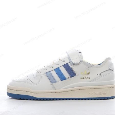 Adidas Forum 84 Low Sko Herre Og Dame ‘Hvid Blå’ Tilbud GW4333