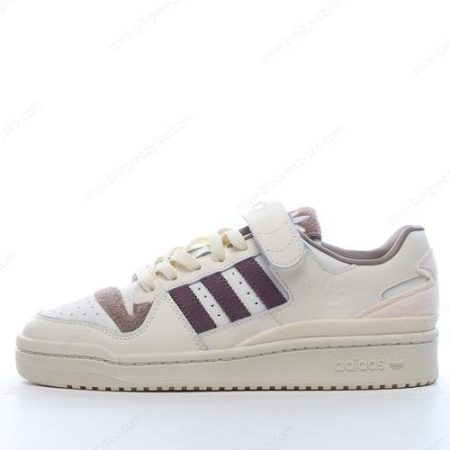 Adidas Forum 84 Low Sko Herre Og Dame ‘Hvid Brun’ Tilbud GY4126