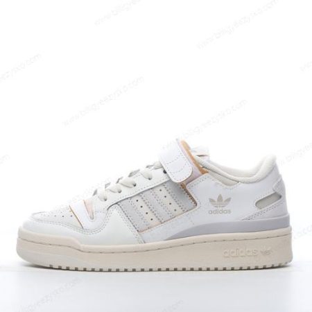 Adidas Forum 84 Low Sko Herre Og Dame ‘Hvid Grå’ Tilbud FY4577