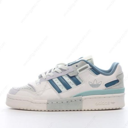 Adidas Forum 84 Low Sko Herre Og Dame ‘Hvid Grøn’ Tilbud GX4548