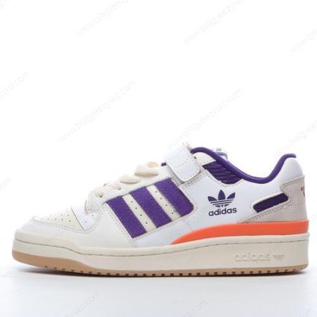 Adidas Forum 84 Low Sko Herre Og Dame ‘Hvid Lilla’ Tilbud GX9049