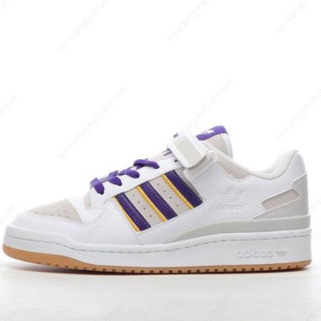 Adidas Forum 84 Low Sko Herre Og Dame ‘Hvid Lilla’ Tilbud GZ8371