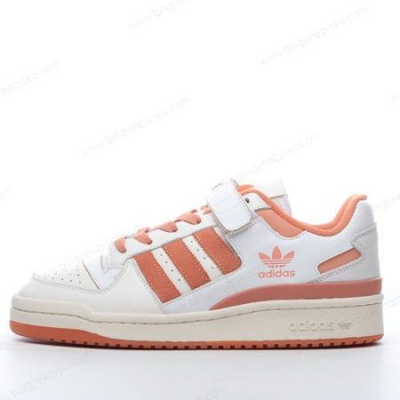 Adidas Forum 84 Low Sko Herre Og Dame ‘Hvid Orange’ Tilbud G57966