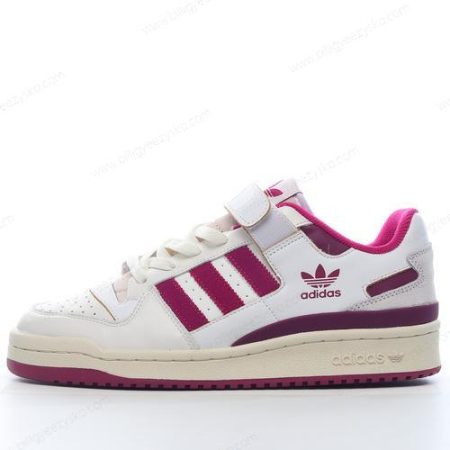 Adidas Forum 84 Low Sko Herre Og Dame ‘Hvid Rød’ Tilbud GV9114