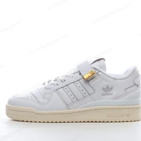 Adidas Forum 84 Low Sko Herre Og Dame ‘Hvid’ Tilbud