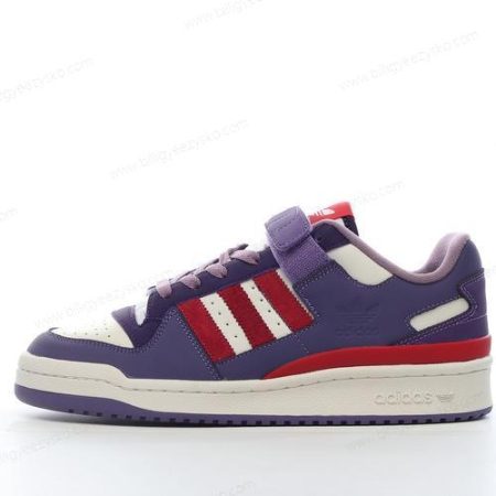 Adidas Forum 84 Low Sko Herre Og Dame ‘Lys Lilla Rød Hvid’ Tilbud GX4540