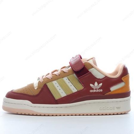 Adidas Forum 84 Low Sko Herre Og Dame ‘Rød Brun’ Tilbud GX4546