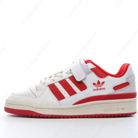 Adidas Forum 84 Low Sko Herre Og Dame ‘Rød Hvid’ Tilbud GY6981