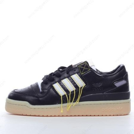 Adidas Forum 84 Low Sko Herre Og Dame ‘Sort Hvid’ Tilbud FZ3773