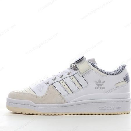 Adidas Forum Low Sko Herre Og Dame ‘Beige’ Tilbud FZ5627