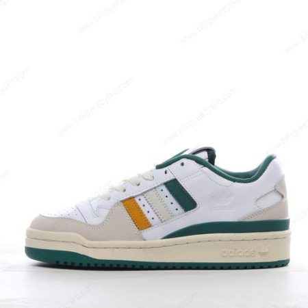 Adidas Forum Low Sko Herre Og Dame ‘Hvid Grøn’ Tilbud HR1527