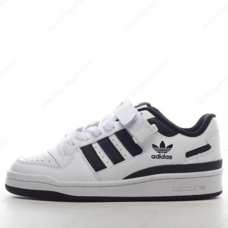 Adidas Forum Low Sko Herre Og Dame ‘Hvid Sort’ Tilbud FY7757