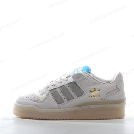 Adidas Forum Low Sko Herre Og Dame ‘Off White Grå’ Tilbud HQ1506