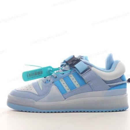 Adidas Forum Low x Bad Bunny Sko Herre Og Dame ‘Blå’ Tilbud GY4900