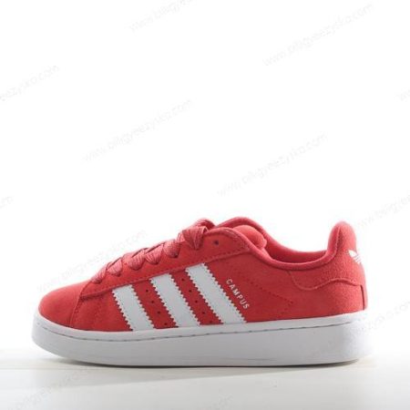 Adidas Originals Campus Junior Sko Herre Og Dame ‘Rød’ Tilbud