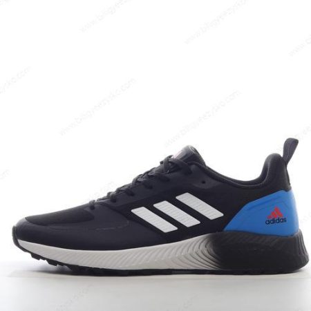 Adidas Running RESPONSE SR Sko Herre Og Dame ‘Sort Hvid Blå’ Tilbud GW5707