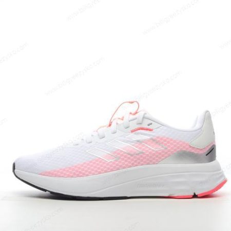 Adidas Speedmotion Sko Herre Og Dame ‘Pink Hvid Sølv’ Tilbud