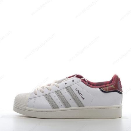 Adidas Superstar Sko Herre Og Dame ‘Hvid Rød’ Tilbud IF2577