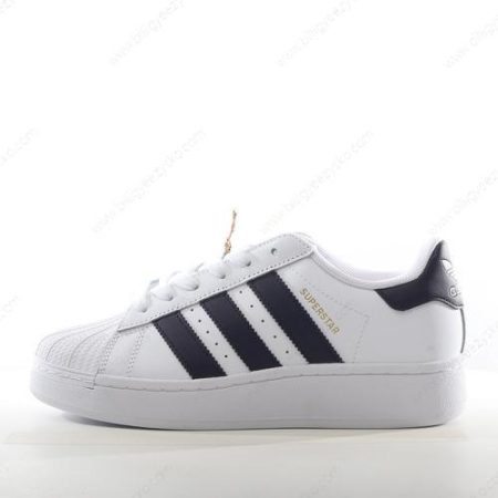 Adidas Superstar Sko Herre Og Dame ‘Hvid Sort Guld’ Tilbud IE6808