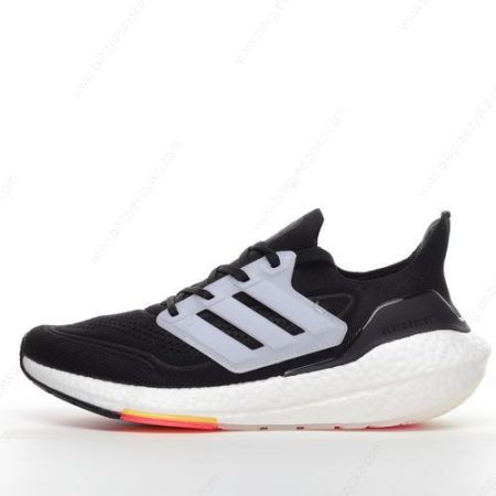 Adidas Ultra boost 21 Sko Herre Og Dame ‘Hvid Sort Orange’ Tilbud FY0380