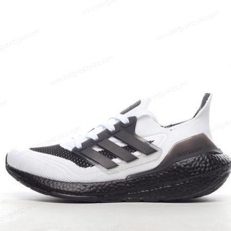 Adidas Ultra boost 21 Sko Herre Og Dame ‘Hvid Sort’ Tilbud S23708
