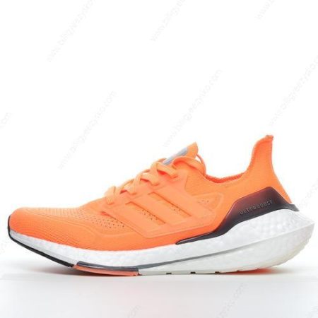 Adidas Ultra boost 21 Sko Herre Og Dame ‘Orange’ Tilbud FZ1920